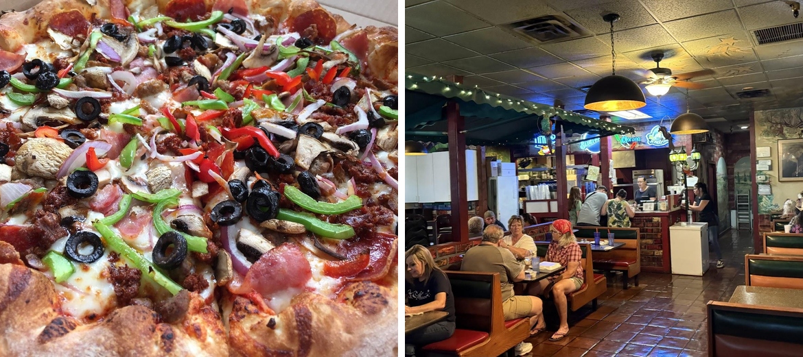 Crusty's Pizza Menu
