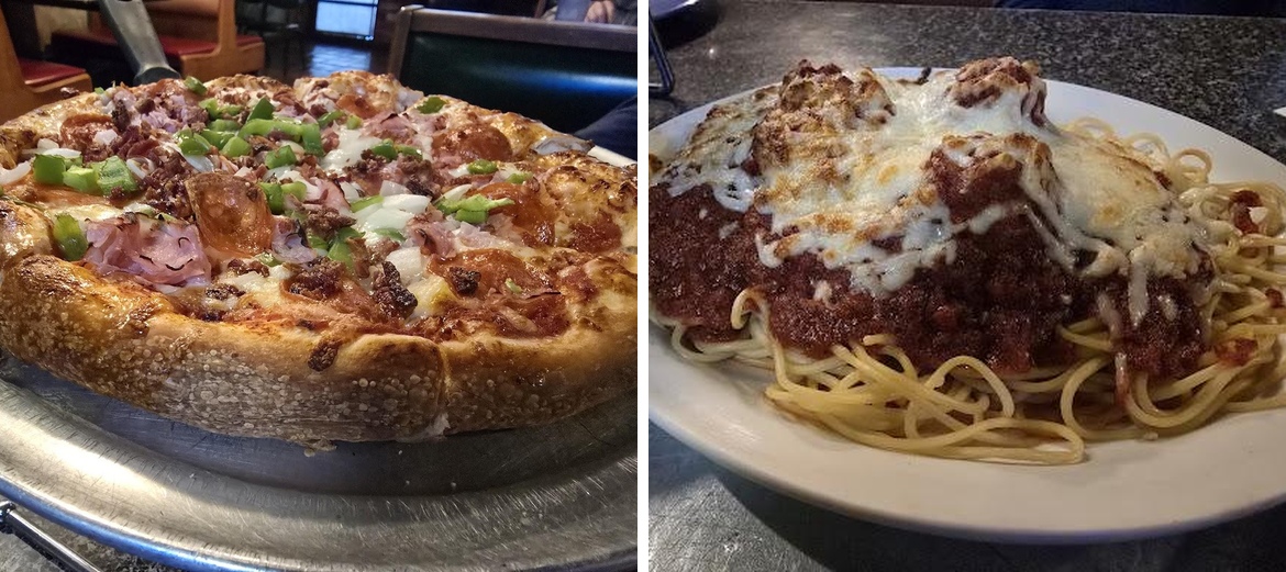Crusty's Pizza Menu