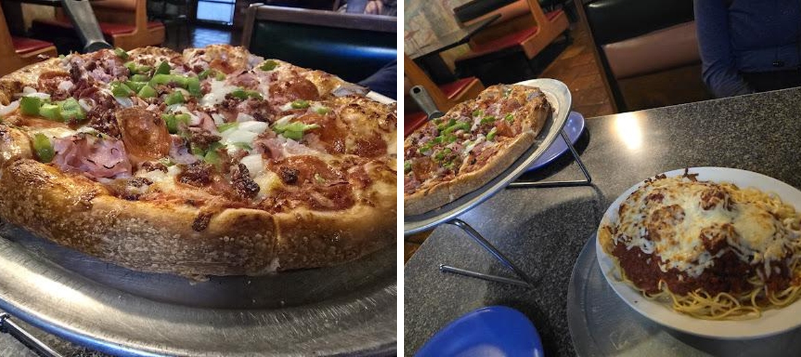 Crusty's Pizza Menu